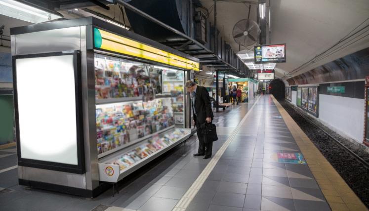 Renovamos la estación Tribunales de la Línea D. Foto: SBASE