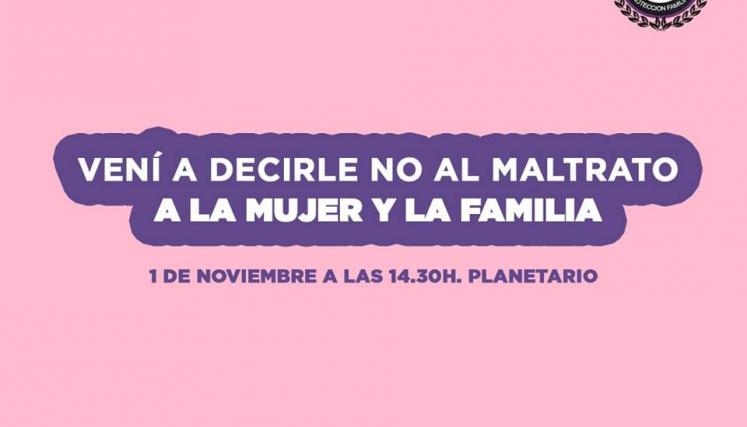 El 1° de noviembre acompañanos: #MujeresLibresDeViolencia 