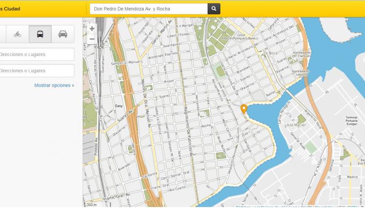 Corte Don Pedro De Mendoza Av. y Rocha.