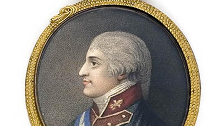 Retrato de Fernando VII, rey de España. Fuente: Museo Cornelio Saavedra.