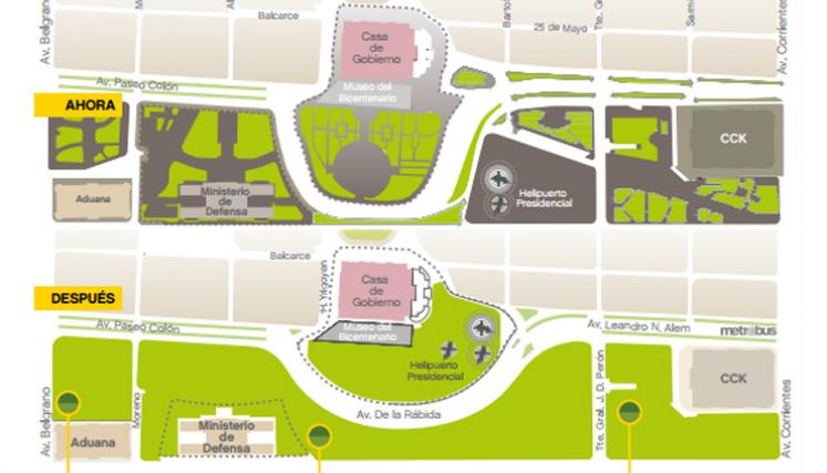 Render del Ministerio de Desarrollo Urbano y Transporte/GCBA.