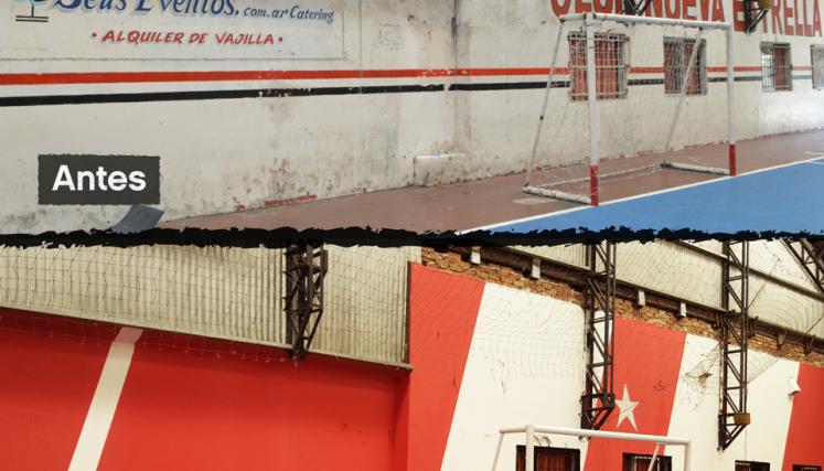 trabajo voluntario nueva estrella villa lugano