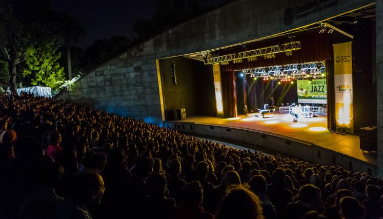 Más de 90 mil personas disfrutaron del Festival de Jazz. Foto de Festivales/GCBA.
