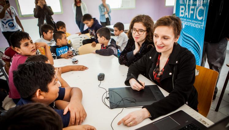 Actividades gratuitas en los barrios durante el BAFICI. Foto de Festivales/GCBA.