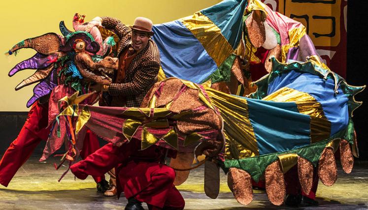 La vuelta al mundo en 80 mundos. Foto de Carlos Furman/Complejo Teatral.