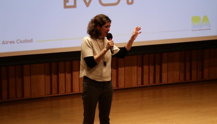 Maria Gracia Andía, titular del Órgano Garante del Acceso a la Información Pública, brindó información sobre la figura del reclamo