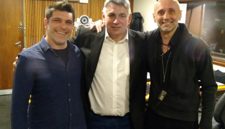 Daniel Ruggero, Luis Formento y Francisco Torné