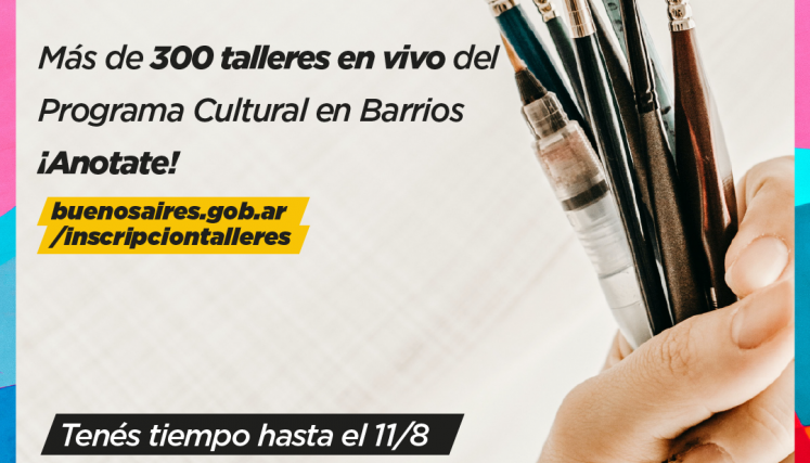 Más de 300 nuevos talleres para conectar con la cultura desde casa