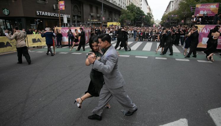 Tango BA Mundial tuvo su gran cierre en el Obelisco