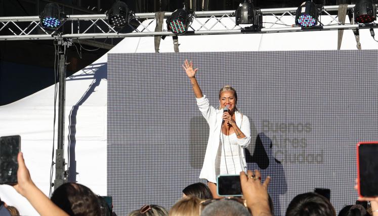 La Ciudad lanzó un ciclo de shows que busca sorprender al público en las calles del Microcentro. Foto de Cultura/GCBA